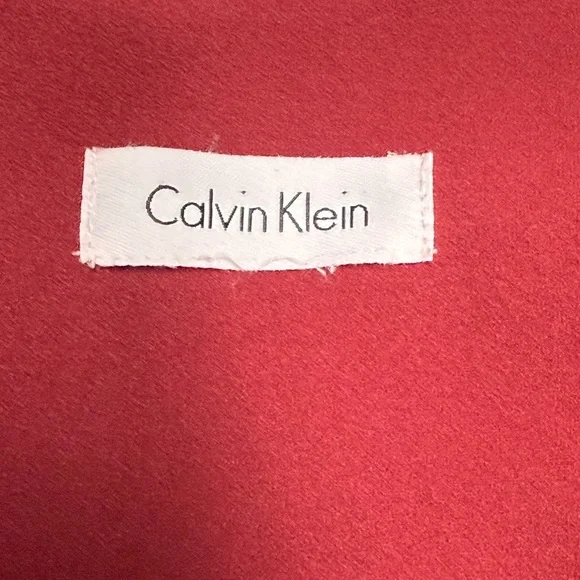 Calvin Klein Burgundy Sleeveless Mini Dress - Picture 4 of 5